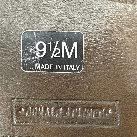 DONALD J Pliner Fifi Brown Velvet Bedazzled Platform Slide Women’s Size 9.5 - Picture 9 of 9